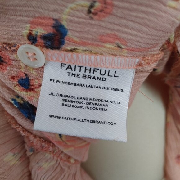 Faithfull The Brand Le Moulin mini dress size XS - Picture 9 of 11